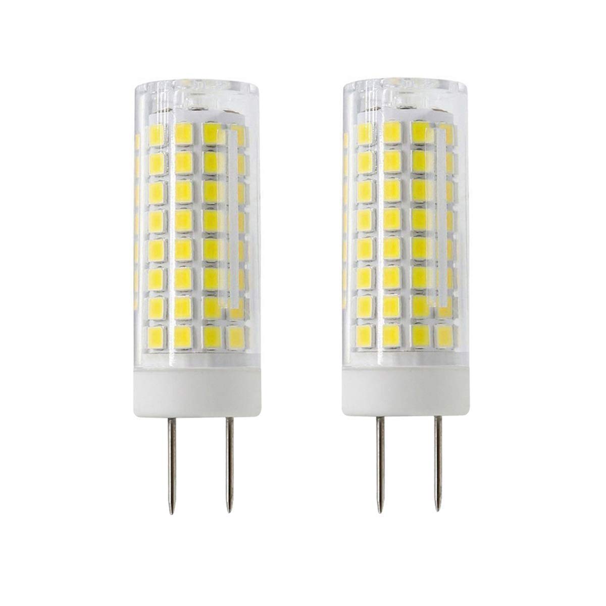 Syxkj G8 Led Bulb 7W Ac120V 750Lm Bi-Pin Base 2 Pack White 6000K Ceramic