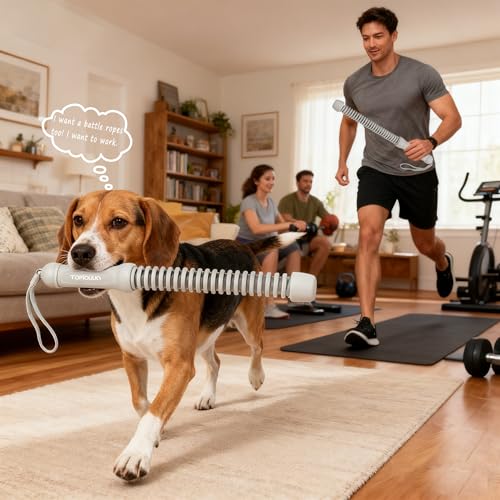TOPIOUUA Ropeless Battle Rope - HIIT Weight Training, Multi-functional Home and Travel Exercise Equipment, Unisex Exercise...