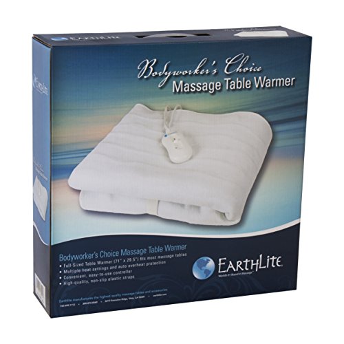 EARTHLITE BODYWORKER’S Choice Massage Table Warmer – Three Heat Settings, Felt Lined Heating Pad (30” x 71”) | One-Year Re...