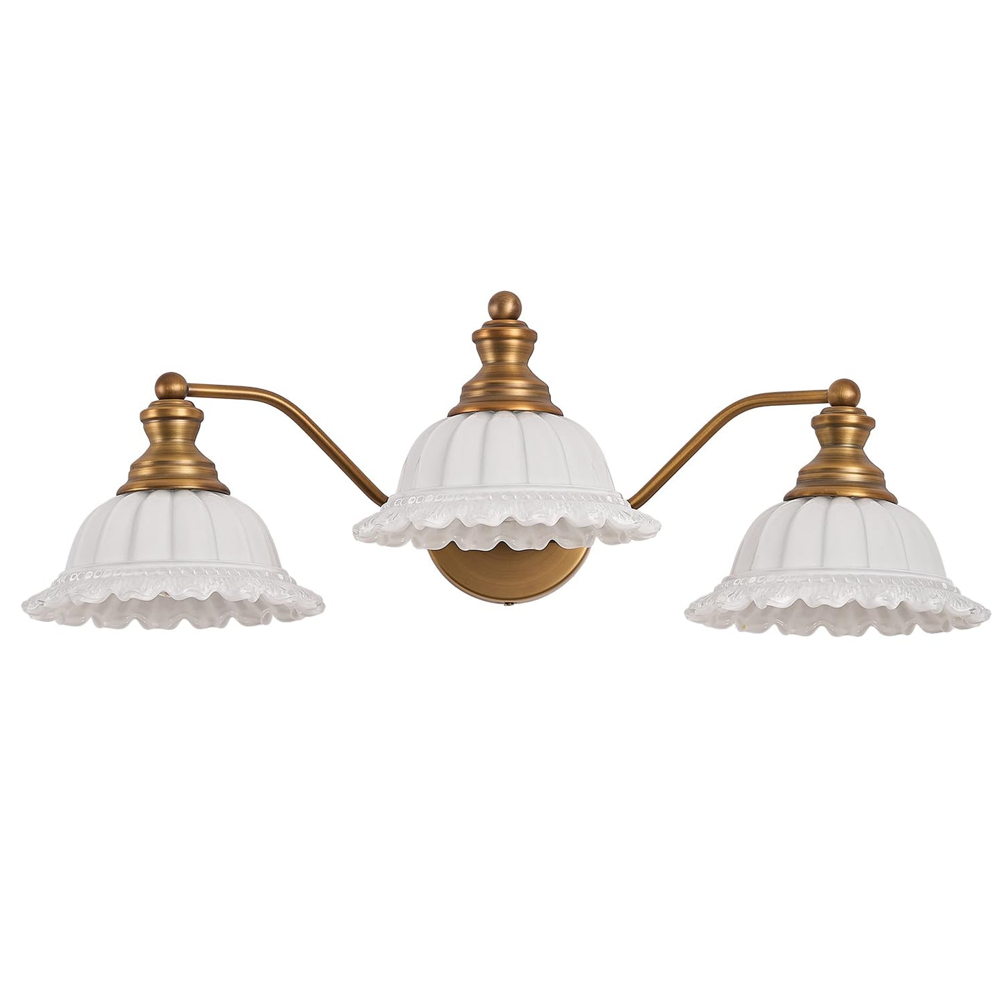 XIEDUN Bathroom Vanity Light White 3 Light