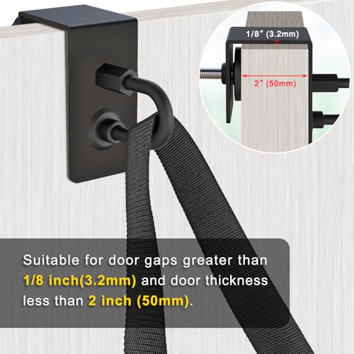 Kipika Stretching Strap with Door Anchor - Door Flexibility Trainer for Ballet, Dance, Yoga, Taekwondo, and Gymnastics - L...