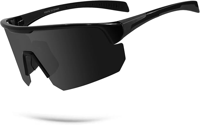 BangLong Polarized Sports Sunglasses for Men Women - UV Protection Sun Glasses for Running Baseball Cycling Bike Fishing