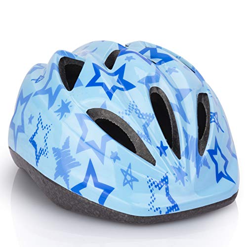 Kid Bicycle Helmets, LX LERMX Kids Bike Helmet Ages 3-5/5-14 Adjustable from Toddler to Youth Size, Durable Kids Bike Helm...