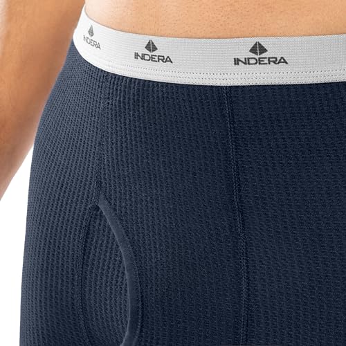 Indera Men's Traditional Waffle Thermal Long Johns Underwear