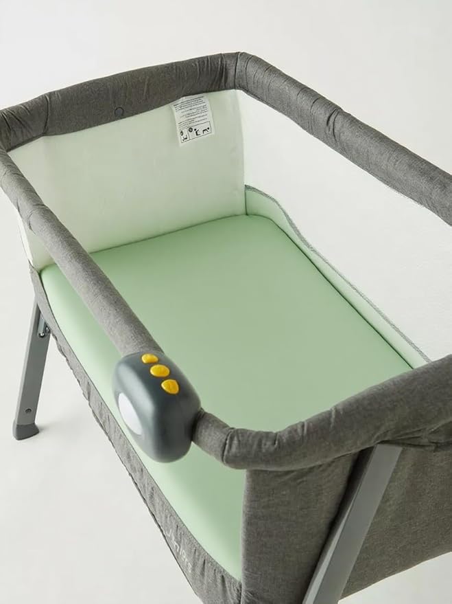 American Baby Company 2 Pack 100% Cotton Knit Fitted 18" x 36" Cradle/Bassinet Sheet - Compatible with Mika Micky Bassinet, Celery, Soft Breathable, for Boys and Girls