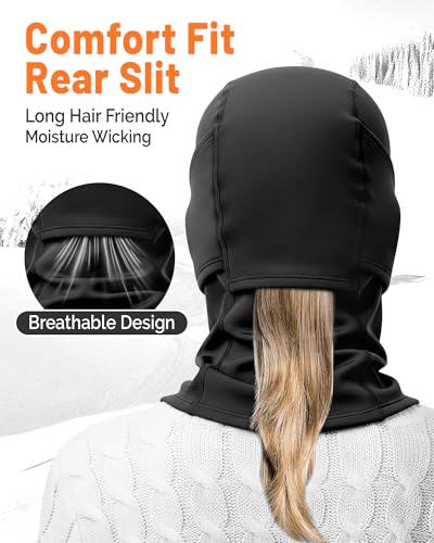 GXCROR Balaclava Ski Mask for Men & Women, Winter Face Mask Cold Weather Windproof Thermal Motorcycle Snowboard Cycling