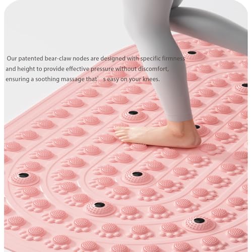 xkwwsjs Magnetic Foot Massage Mat with Acupressure Nodes - Manual Reflexology Pad for Feet, 16x23 inches for at-Home Relax...