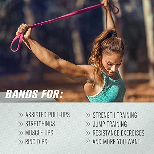 RitFit Pull Up Assist Band - Premium Resistance Band for Pull Up Assistance, Resistance Training, Body Stretching, Powerli...