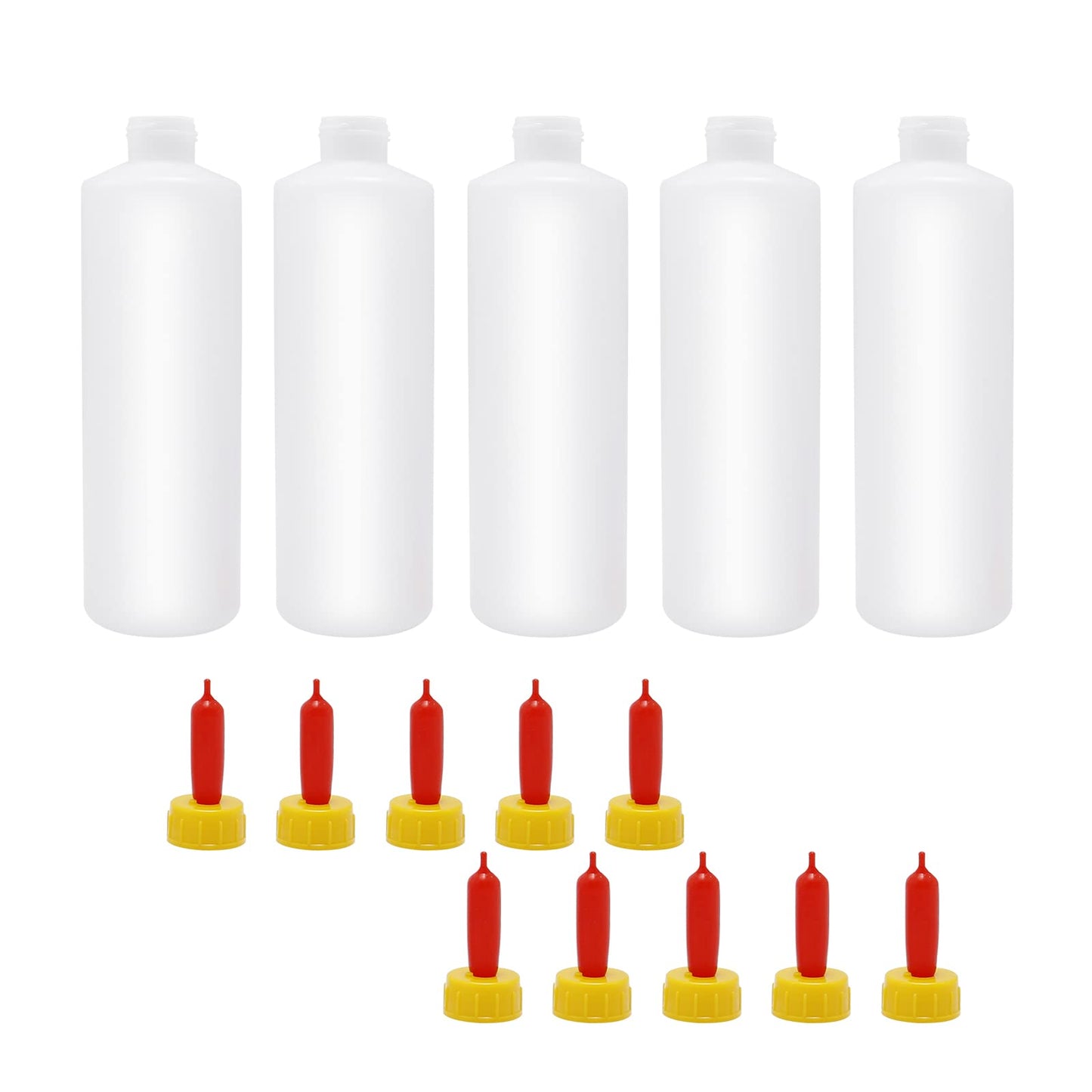 ZUDKSUY 5 Sets 400ml Lamb Feeding Bottle, Lamb Goat Nipples, Kid Livestock Drink Bottle, Goat Bottles for Feeding Baby Goats, Milk Feeder Bottles for Farm