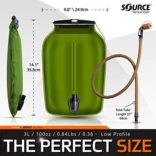 Source Tactical Gear 3L Widepac Low Profile Hydration Reservoir