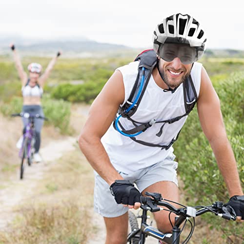 Shinmax Bike Helmet, CPSC/CPC Bike Helmet for Adult Men Women with Magnetic Goggles&Led Back Light Cycling Helmet Adjustab...