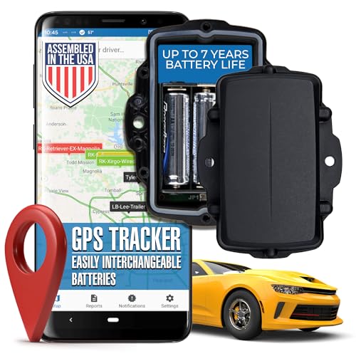 Lonestar Tracking Oyster3 Hidden GPS Tracker – 4G & 5G Waterproof Vehicle & Trailer Tracker – Anti-Theft Car, Long Battery...