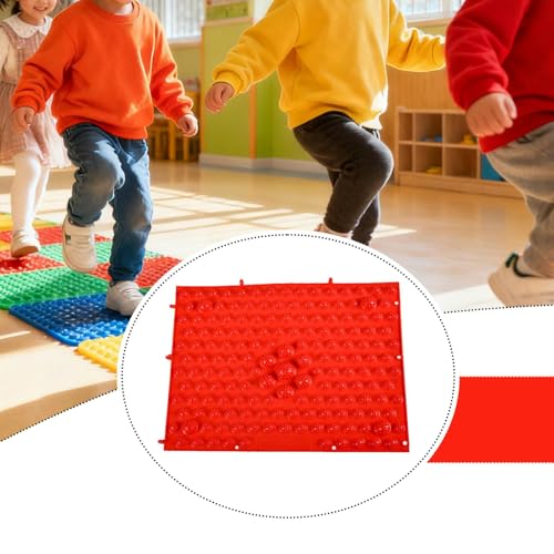FytStycale Foot Massage Acupressure Mat Sensory Mat Lightweight Sensory Room Item Floor Standing Pad Walking Toe Plate Pad...