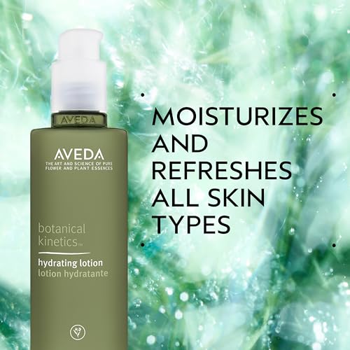 Aveda Botanical Kinetics Hydrating Lotion | Daily Face Moisturizer for All Skin Types | with Coconut, Jojoba, Caffeine, Aloe