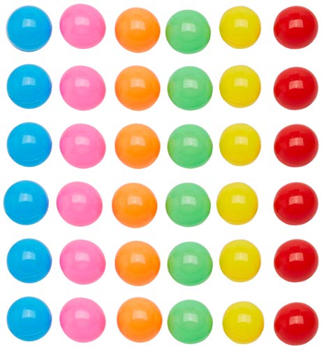 Amazon Basics BPA Free Crush-Proof Plastic Ball, Pit Balls with Storage Bag, Toddlers Kids 12+ Months, Pack of 400 Balls, ...