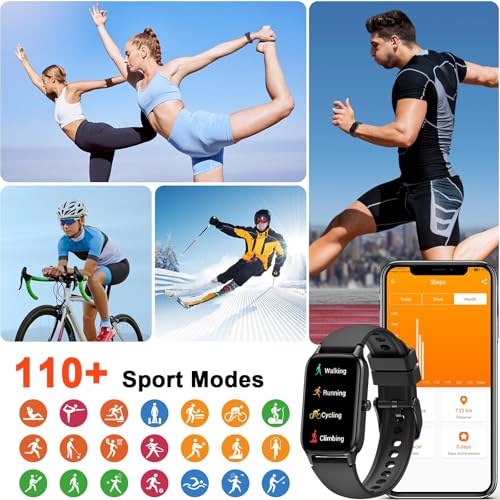 Smart Watch for Men Women(Answer/Make Call), 2025 Fitness Activity Tracker 1.57” Smartwatch with Heart Rate/Sleep Monitor/...