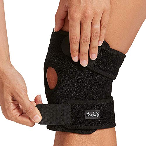 ComfiLife Knee Brace for Knee Pain Relief – Neoprene Knee Brace for Working Out, Running, Injury Recovery – Side Stabilize...