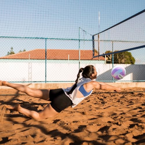INTOWIND Volleyball Soft Touch Volleyballs Beach Volleyball Outdoor Indoor Volleyballs Beach Park Gym Games Training Offic...
