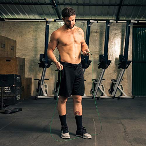 WOD Nation Adjustable Speed Jump Rope For Men, Women & Children - Blazing Fast Fitness Skipping Rope Perfect for Boxing, M...