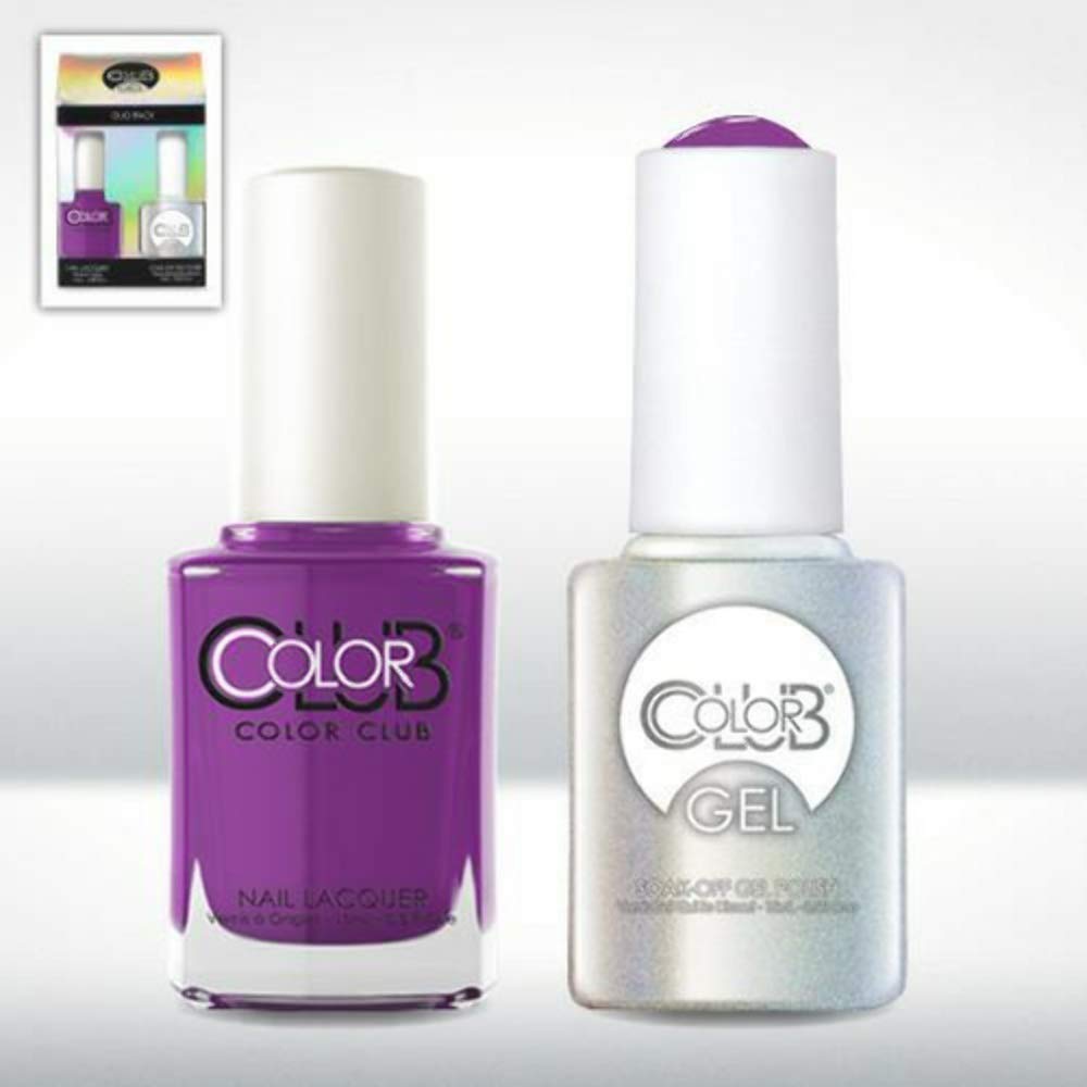 Color Club Biscuits & Jam Color Club Gel + Lacquer Duo Includes 1 Each Of 05gel1112 and 05a1112, 0.5 fluid_ounces
