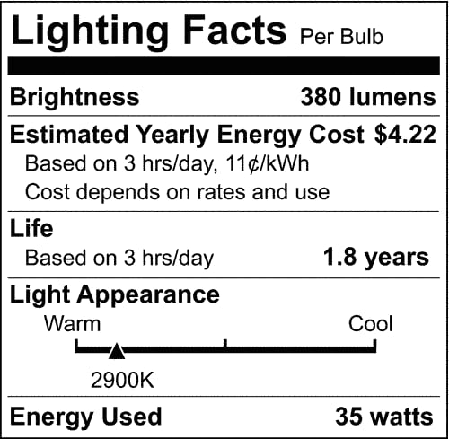 Satco S3540 T4 G8 Base 35W Light Bulb, Clear Glass, 120V - Energy Efficient Lighting Solution