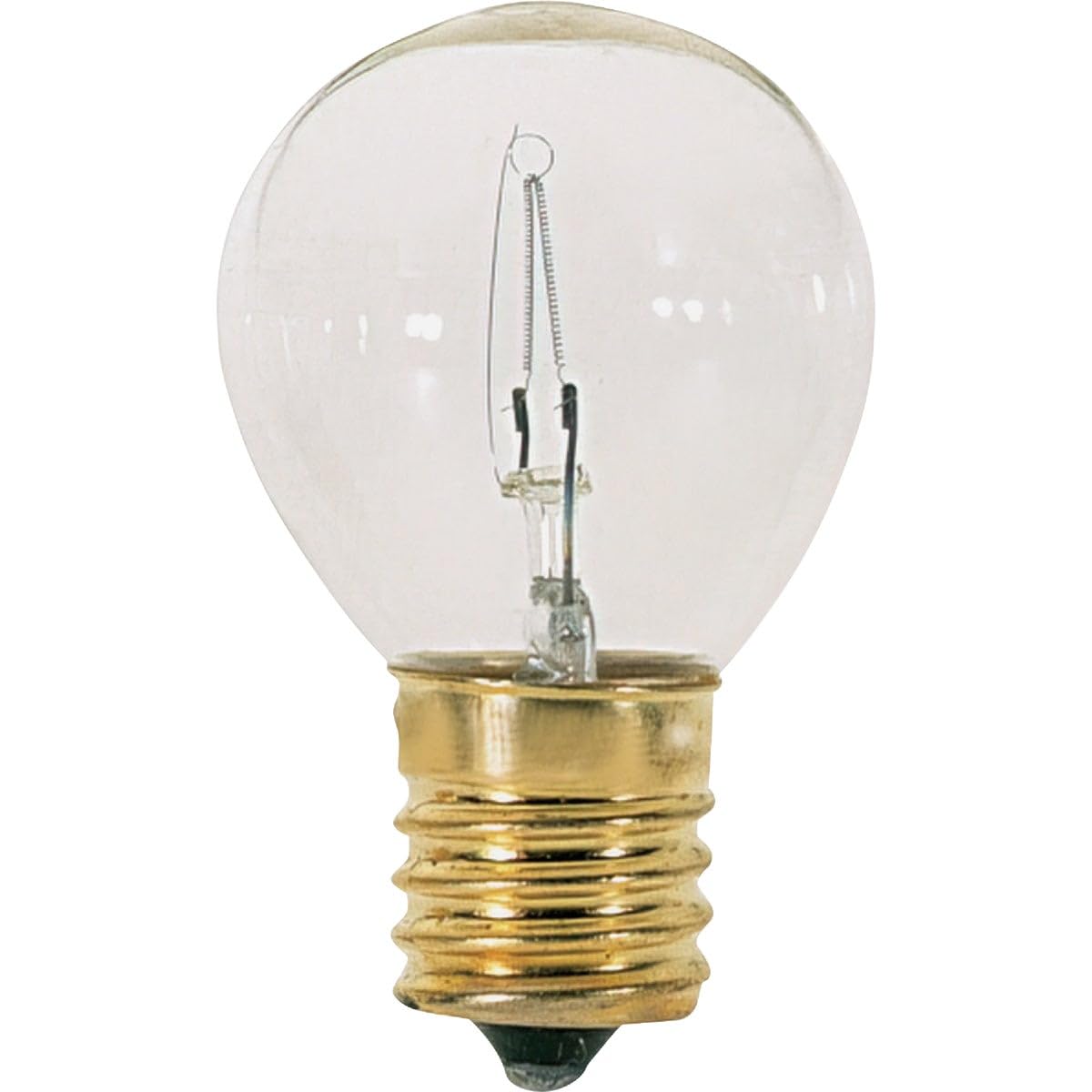 Satco S3729 Intermediate Base 40W S11 Clear Glass Light Bulb, 1 Count