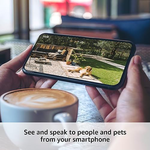 Blink Outdoor 4 – Wireless smart security camera, two-year battery life, two-way talk. Required Sync Module not included –...