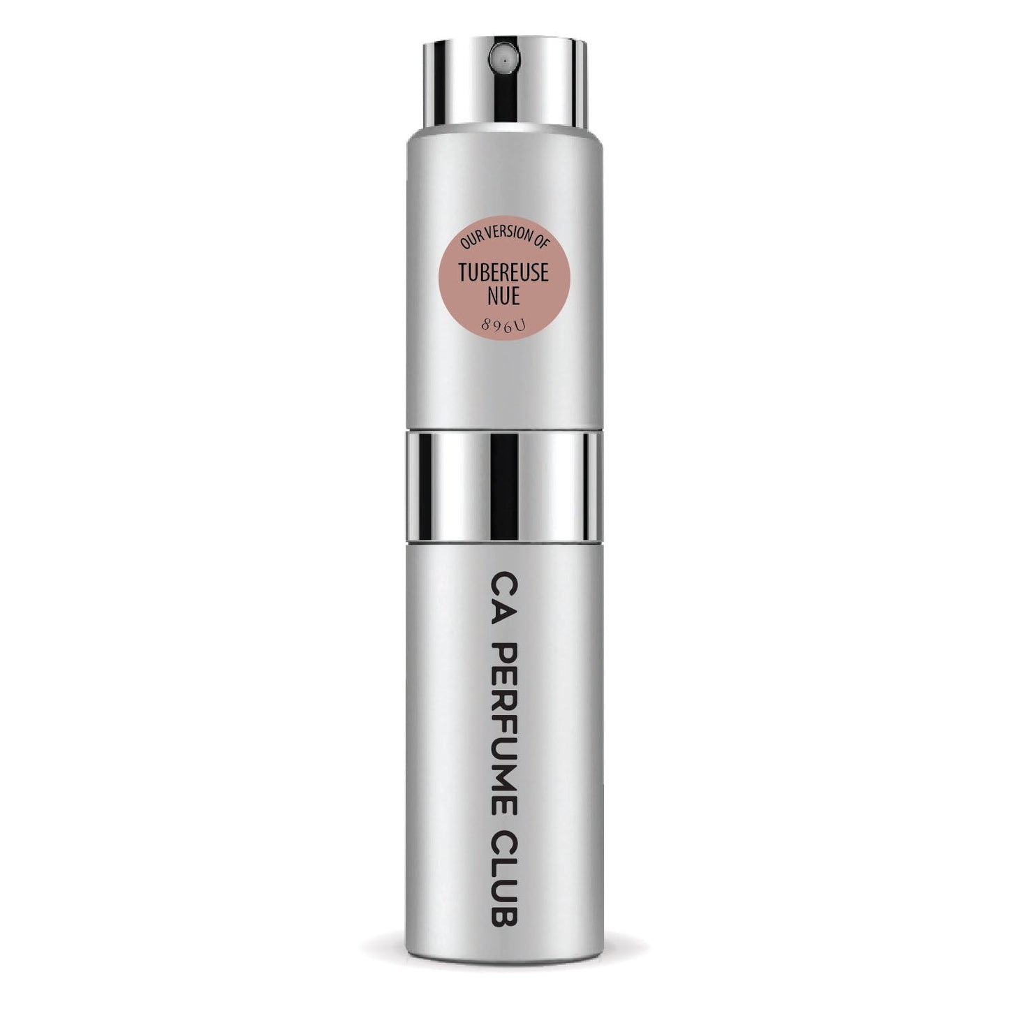 CA Perfume Impression of Tubereuse Nue for Women and Men Amber Floral Scent Long Lasting Unisex Fragrance Eau De Parfum Travel Size Refillable Atomizer Spray 0.27 Fl Oz 8ml