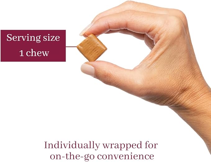 Bariatric Advantage Calcium Citrate Chewy Bites 500 mg - for Bariatric Surgery Patients - Vitamin D3 - Sugar-Free Chewable Calcium Supplement - Bariatric Chews - Caramel Flavor - 90 Count