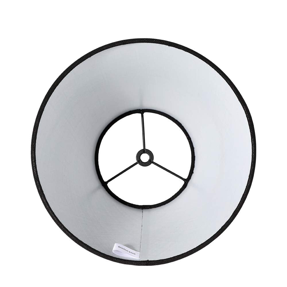 Tootoo Star Black Fabric Lamp Shade Replacement, 5X9X7 Inch, Spider Model Sx-0256