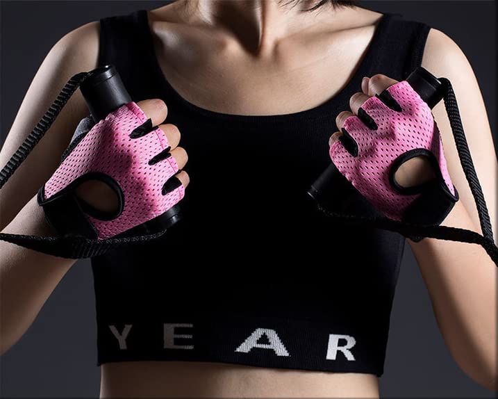SUJAYU Gym Gloves Workout Gloves Women Men, Anti-Slip Breathable Gym Essentials Women for Weightlifting Cycling Training, ...