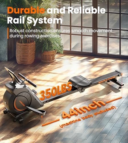 YOSUDA Magnetic/Water Rowing Machine for Home - Rower Machine Use with Bluetooth, App Supported, Rowing Machine for Beginn...