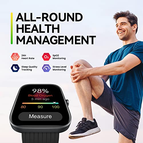 Amazfit Bip 3 Pro Smart Watch for Women, 4 Satellite Positioning Systems, 1.69" Color Display, 14-Day Battery Life, 60+ Sp...