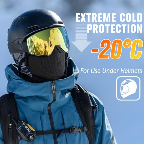 HASAGEI Ski Mask,Balaclava Face Mask for Men&Women,Winter Windproof and Warm,UV Protection Mask,Motorcycle Snowboard&Riding