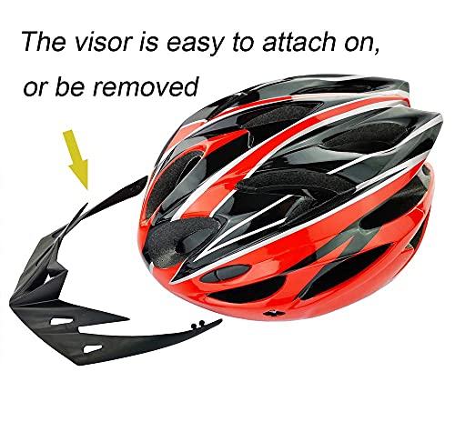 UPANBIKE Adult Bike Helmet - One-Piece Adjustable Safety Protection for Mountain & Road Bikes