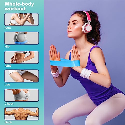SZHLUX Resistance Bands Set with Instruction Guide and Carry Bag, Versatile for Body Sculpting, Strength Training, and Reh...