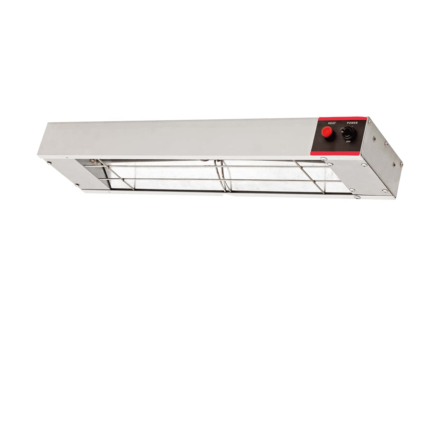KOUWO 24 Inch Food Heat Lamp Commercial Food Warmer Overhead Strip Warmer 500 Watts with Chain and Us Plug,110v (24")