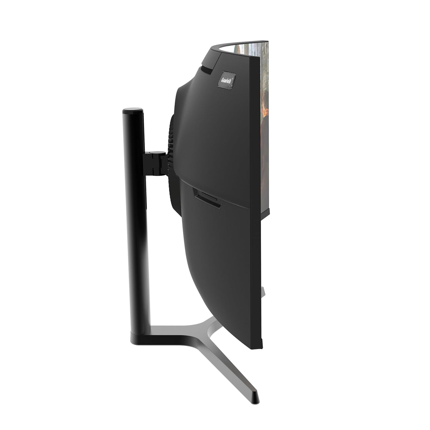 Gawfolk 34 Inch Ultrawide Curved 180Hz Gaming Computer Monitor 1000R PC screen 21:9 UWQHD (3440x1440) ,1ms,100%sRGB,Adaptive Sync,HDMI、Display Port,Liftable Stand,Wall Mount Compatible 75*75mm-Black