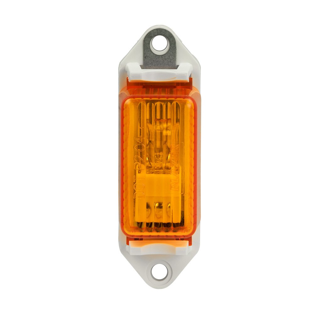 Blazer International B486A Mini Marker Light, Amber, Plastic, 1 Count