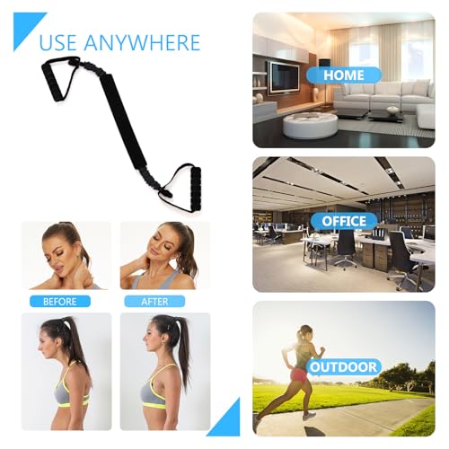 Neck Stretcher Exerciser, FSA/HSA Eligible, Cervical Traction Device for Neck Pain Relief and Spine Alignment. Portable Ne...