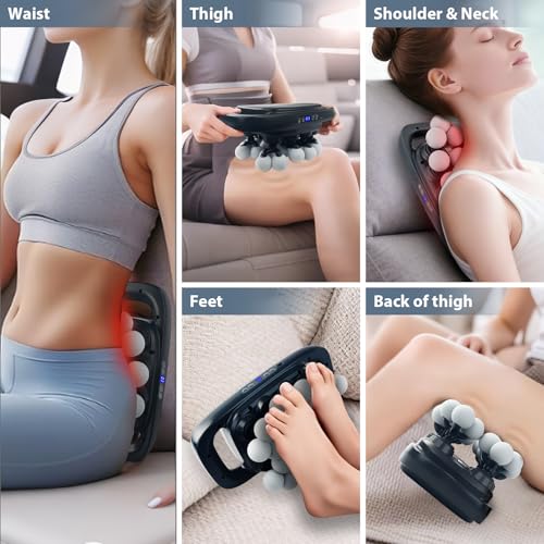 20 Head Massage Gun,More Powerful than 16 Head Massager,Deep Tissue Massager Gun with 3 Modes & 30 Levels, Muscle Massager...