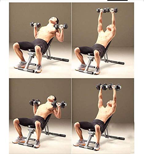 Weight Benches Fold Fitness Dumbbell Stool Adjustable Bench Sit-Ups Home Fitness Equipment Strength Training/Pad Load - 200Kg