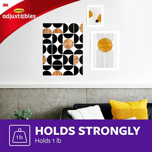 Command 17810-48ES Adjustables Strips, 0