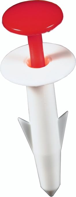 Pop Up Timer; The Original Pop Up Disposable Cooking Thermometer; 180 Degree (Red) Large -Pack of 10