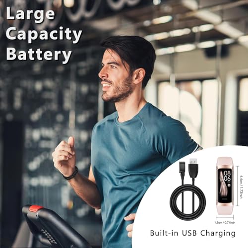 Fitness Tracker Activity Tracker 1.10''AMOLED Touch Color Screen,Smart Watch with 24/7 Blood Oxygen Heart Rate,Sleep Monit...
