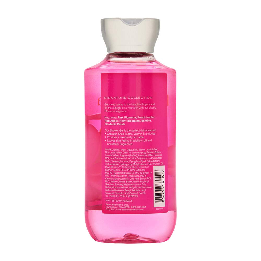 Bath & Body Works Plumeria Shower Gel, 10 Ounce