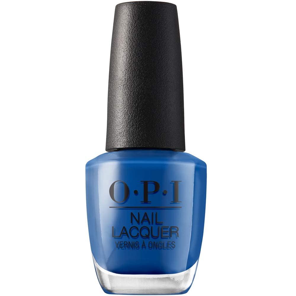 OPI Nail Lacquer Mi Casa Es Blue Casa | Opaque Bright Blue Crme Chip Resistant Nail Polish | Mexico City Collection