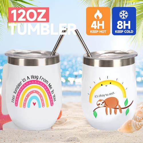 Get Well Soon Gifts for Teenage Girl Feel Better Baskets Teenage Sympathy Birthday Sloth Gift for Women Girls Teenage