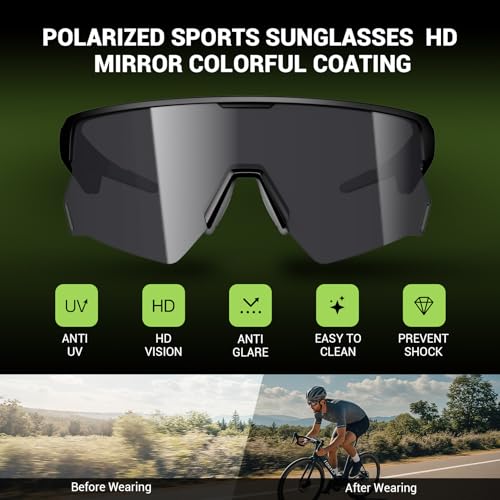 Blackview Smart Glasses, 5.3 Bluetooth Sunglasses with Open Ear Speaker, Voice Assistant Compatible, Blue Light Blocking Lens