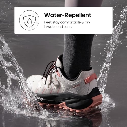 NORTIV 8 Women's Hiking Shoes Lightweight Walking Sneakers with Arch Support Outdoor Work Camping Tennis Workout Cross Tra...